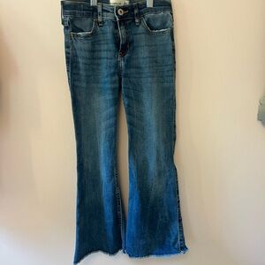 Abercrombie Kids Dark Blue Flare Jeans